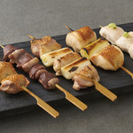 日乃本 比内や - 比内地鶏の串焼き
