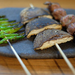 炭火焼鳥わいわい - 「鉄分がほうれん草の20倍」の金針菜。初めてみた。。美味しいです♪