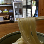 Yamagami Udon - お客が入って来て驚いた瞬間のショット…(^^;;