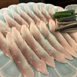 うなぎの豊川 - 鰻のうす造り