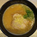 RAMEN RS 改 - 鶏出汁味噌のアップ