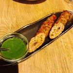 仔羊のシークカバブ