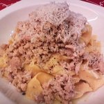 トラットリア 29 - 「パッパルデッレ　～うさぎの白いラグーソース～」:デリケートなうさぎ肉の旨みとパスタは、好相性！！