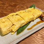 串焼屋 鶏ごっち - 三つ葉のだし巻き卵…460円