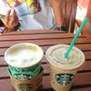 Starbucks - ドリンク写真:温・冷ドリンク２種