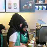 Starbucks - 黙々と作業