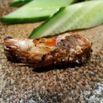 天寿し - 車海老の頭