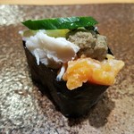 天寿し - ワタリガニ