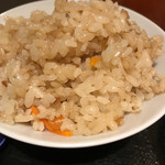 ささや - おかわり自由の炊き込みご飯
