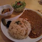 マタタビcafe - 玄米ドライカレー