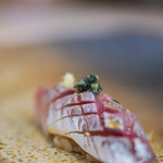 三笠鮨 - 眞鰺（まあぢ）