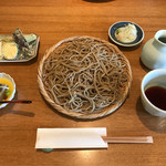 Muku An - 昼の蕎麦膳　大盛（1620円＋430円税込）