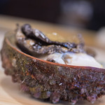 三笠鮨 - 大原（おほはら）黒鰒（くろあはび）