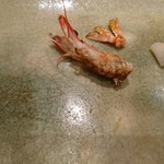 銀座 久兵衛 - おどりの尾と頭