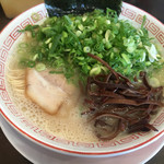 長浜ラーメン フクフク - ネギラーメン