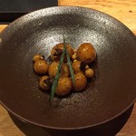 縁 YENISHI - キンカン。食して納得、コレは串に刺せないよねッ。プチットロッと酔いしれろ。