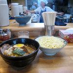 ごとう - もりワンタン(あつ)中盛り