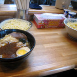 ごとう - 右隣の方は大盛りでした。