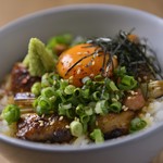 Yakitori bowl with secret sauce