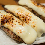 比内地鶏本格焼酎 海舟 - 2017.7 大山鶏 チーズつくね（1串190円）