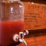 Misono Baru - オリジナルのサングリアは飲みやすくて女性に人気です。