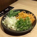 On Yasai - 追加のお野菜。幾らでも追加できます。