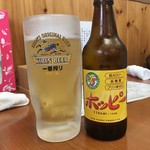 鉄板焼 豚肉ホルモン専門店 おっきん - ホッピー　氷なし