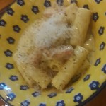 カルボナーラ　ピンボケ・・・