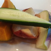 トラットリア グランボッカ - 前菜は温野菜のバーニャカウダソース添え