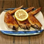 焼鳥武蔵 - 手羽先です。