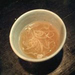 赤間茶屋 あ三五 - そば湯