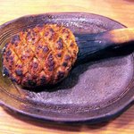 赤間茶屋 あ三五 - そばがき（焼）