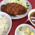 中華料理 松月 - とんかつ