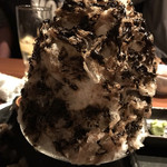 生粋 - カキ氷  焙じ茶