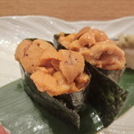 Tsukiji Sushi Iwa - 「生うに」760円×2