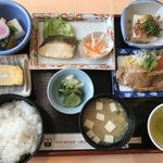 豊橋グリーンホテル - 朝食（和食）2017年7月