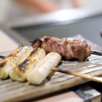 焼鳥 おみ乃 - 鴨、葱