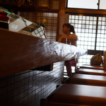 那珂川寿司 - 店内の様子　カウンター席