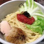 Miso Noodle Spot 角栄 - イカスミBLACKつけ麺