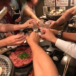 どうげん - 2回目の乾杯