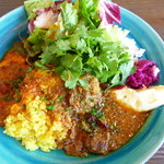 Ｗ+パクチー増し（マトン・シュリンプ）