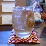 灯 - 手作り梅シロップのチューハイ