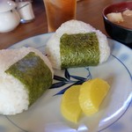 灯 - おにぎり朝ごはん