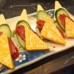 まさか - 二種類チーズのチーズサラミ