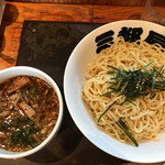 Mitoya - 半肉つけ麺大盛り960円