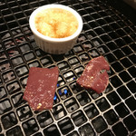 焼肉虎龍 浪漫亭ROMANTEI - 焼きレバー♪