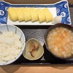 三代目 まる天 - 出し巻き玉子 + ごはんセット