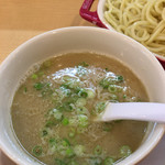 麺屋さ近 - 醤油つけ麺つけ汁