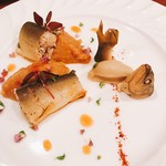 ビストロ 集 - 鮎のコンフィと焼きナス