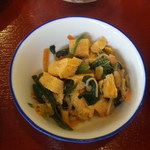 盛岡月が丘食堂 - 玉子としめじの中華和え